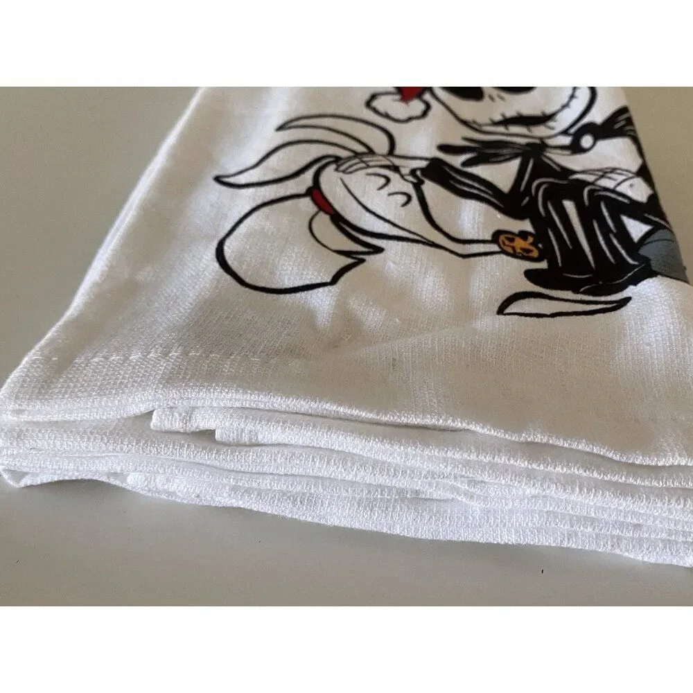 2 Pack Disney Jack Skellington‎ Zero Nightmare Before Christmas Kitchen Towels